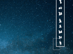 밤하늘 아래 흐드러지는