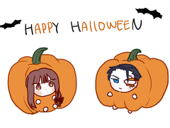 안화여휘 할로윈