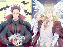 송&성 할로윈 일러 엽서 통판공지