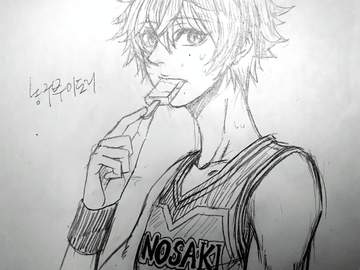 앙상블스타즈 연필 낙서 백업