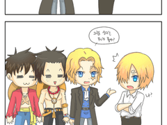 ASL+상디) 며칠 늦은 빼빼로데이 만화 (+번외)