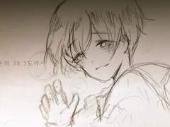 003 개의 체온은 38.5도라서