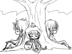 [오로치x유리x아케치]정령사 au