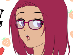 딸기 먹는 마루