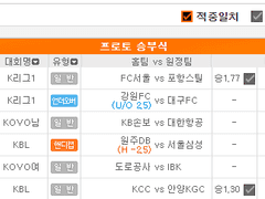 11/23 국내 경기 코멘트