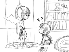 [아유리]마녀 au 썰보단 설정 위주