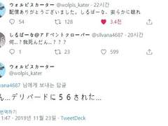 2019.11.23 월피스 카터 트윗 번역