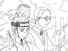 미스터킴 설정 낙서들