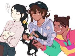 버터플라이 수프 일러스트들