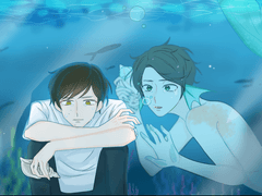 마사니노 인어와 소라 합작품