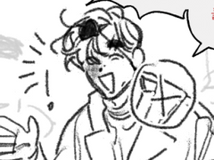 중세캐들 옾더레AU