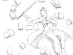 여기저기 뿌려뒀던 낙서