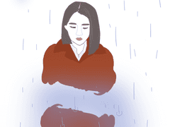 커피가 물들기 전에