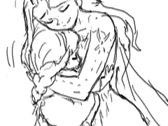 [엘탄절] 엘사 생일 기념 그림판 낙서 모음