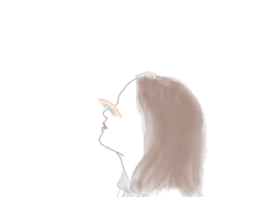 커피가 물들기 전에