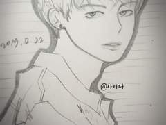 김뷔 팬아트..♡