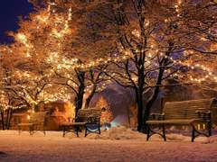 The eve of Christmas