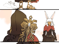 파판14 수정x빛전( 칠흑 스포일러 있음)