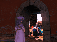 어냑자 멘퀘 따라다니기