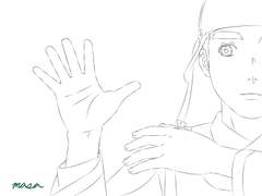 각 캐릭터 별 손 묘사 특징 기준