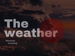 The Weather 공지사항 입니다.
