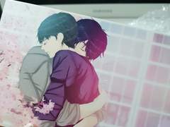 [최윤화평] 소장본 3권 벚꽃 특전 포스트카드 실물!