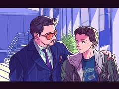 [토니피터]레트로풍 그림들