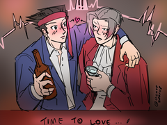 나루미츠 눈맞기