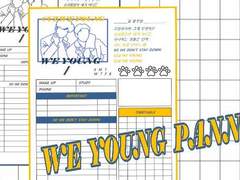 We yonung ver. 플래너 / 종대날 기념 위클리 / Beyond ver.위클리 / 시우민 플래너 / 콘서트 슬로건 문구 먼슬리