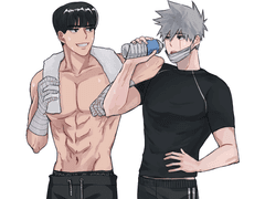 [가이카카] 운동 후 가이랑 카카시