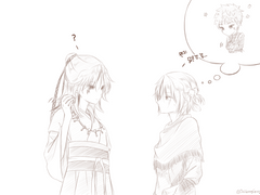 아비&윤 낙서 + 근본없는(?) 조합 낙서