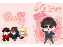 [올캐러] 4컷 좀비고!