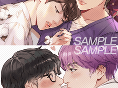 엽서세트 샘플 두장