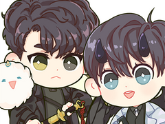 중우결알 중독 아크릴스탠드 샘플