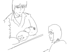 4층 밑의 남자(콘티)