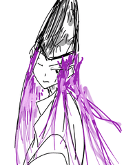 카모가와 강에 떠내려온 등나무