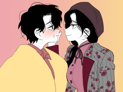 그레이맨이 휘두른 검에 맞은 쥬페터가 꾼 꿈