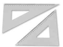 삼각자 사용법 . 1번