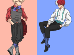 바쿠고, 토도로키 낙서..