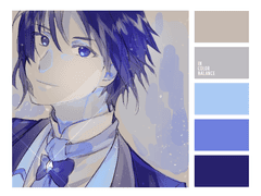 컬러 팔레트 합작한 거+걍 주저리