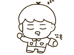 브이앱하려다 기계 손에 쥐고 잠든!!!!