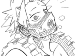 [키리바쿠] 처음 그렸던거(+토도로키)