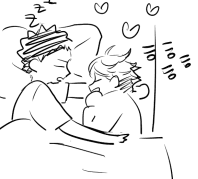 [이와오이] 자는 얼굴