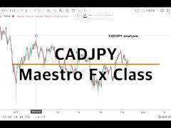 Forex CADJPY 분석. FX마진거래. FX외환거래