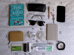 가방 속의 물건들