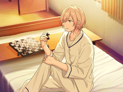 뒤로 한 발 자국 물러나 그녀가 없는 세계를 바라본다