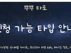 신청 가능 타입 안내