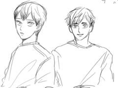 아츠키타 위주 낙서들