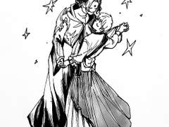 흑백 일러스트 / 수채화 랜덤두상 커미션