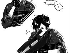 쿠로오 테츠로, 임무 수행 중.